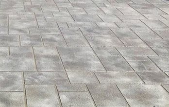 slate stamped concrete pattern