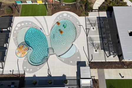 Pool deck resurfacing Houston Texas commercial