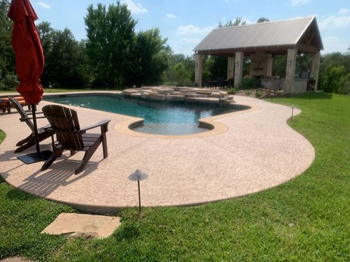 Filip Project Pool Deck Fayetteville Tx
Pool Deck Resurfacing
SUNDEK Houston
