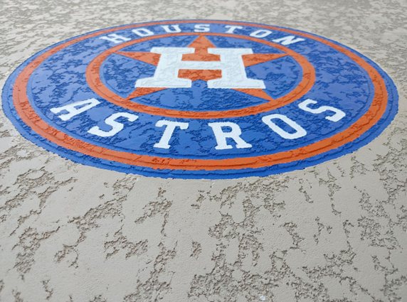 houston astros logo custom design sundek houston