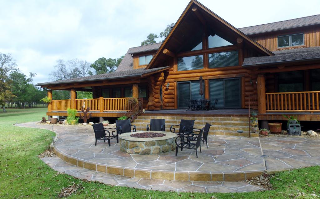 Stamped Concrete Cost Houston Sundek, Average Cost Of Stained Concrete Patio